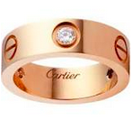 3 diamantes anillo cartier