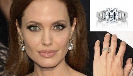 Angelina Jolie anillo famoso